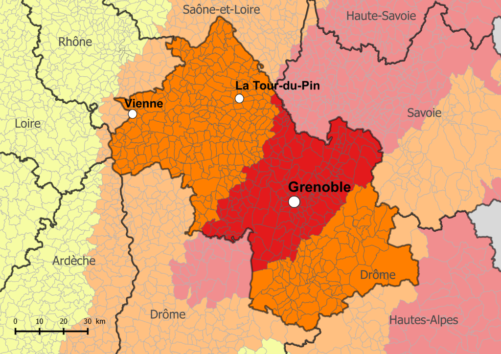 Porte blindée Isère