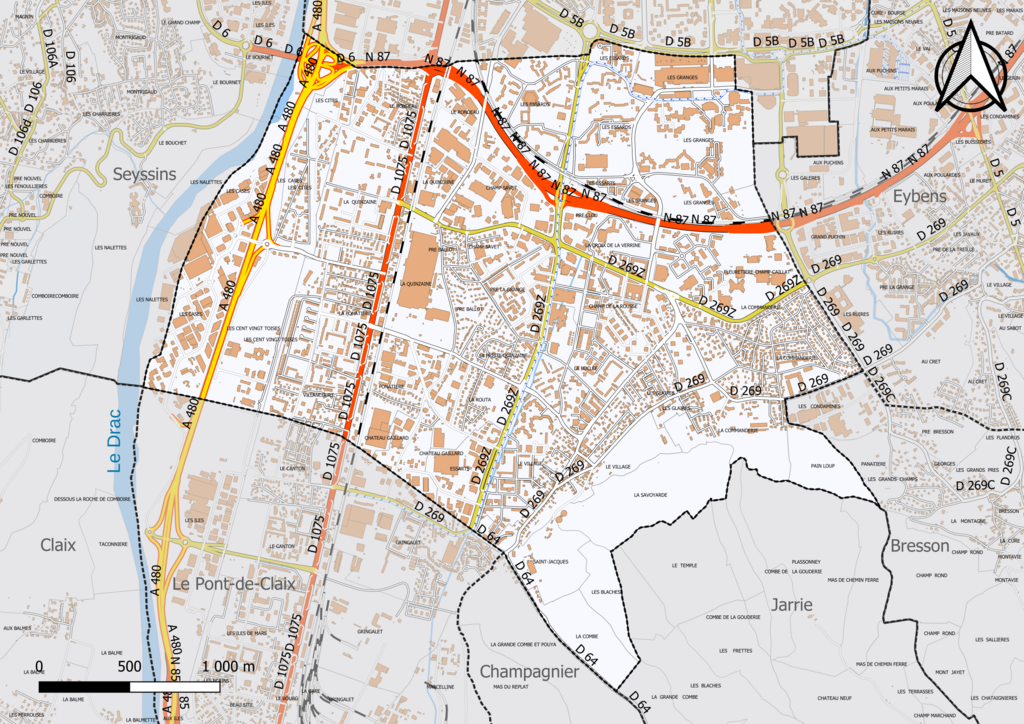 Porte blindée Échirolles